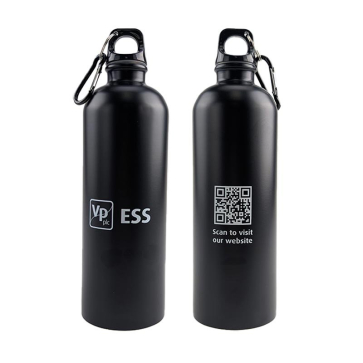 VP ESS Oregon Recycled Stainless Steel Water Bottle With Carabiner 750ml